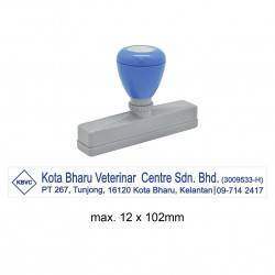 Pre-Inked Stamp MY12102, 12x102mm