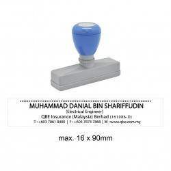 Pre-Inked Stamp MY1690, 16x90mm