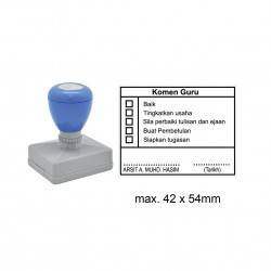 Pre-Inked Stamp MY4254, 42x54mm