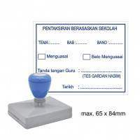 Pre-Inked Stamp MY6584, 65x84mm
